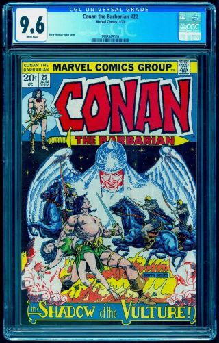 Conan The Barbarian 22 Cgc 9.  6 White Windsor - Smith Art See Our 23 Red Sonja