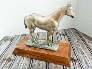 Vintage Horse Trophy American Quarter Horse Association Grand Champion Mare 1973 2