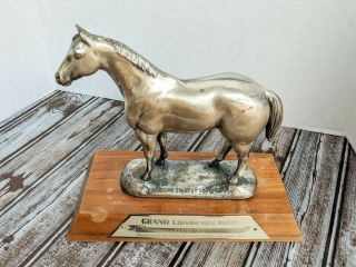 Vintage Horse Trophy American Quarter Horse Association Grand Champion Mare 1973 3