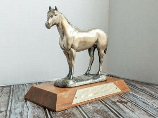 Vintage Horse Trophy American Quarter Horse Association Grand Champion Mare 1973 4