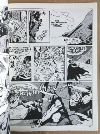 PARAGON ILLUSTRATED 4 comic fanzine JIM STERANKO Black NEWTON 1972 2nd? 4