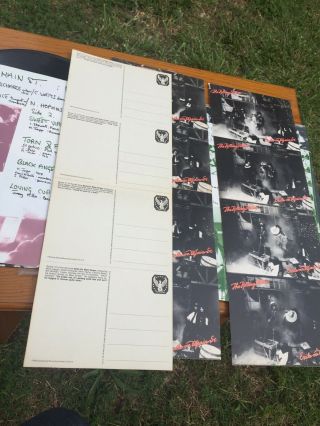 The Rolling Stones Exile On Main Street Vinyl,  1977 Vintage Record With Inserts 4