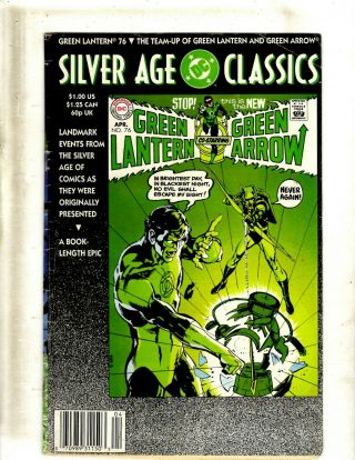 7 Silver Age Classics Dc Comics Green Lantern/green Arrow,  Green Lantern,  J344