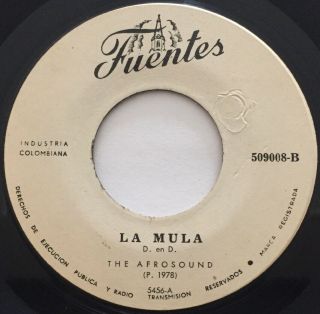 The Afrosound La Mula / Fiebre En La Jungla Latin Funk Listen