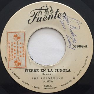 THE AFROSOUND LA MULA / FIEBRE EN LA JUNGLA LATIN FUNK Listen 2