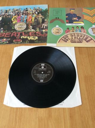 The Beatles Vinyl Lp Sgt Peppers Lonely Hearts Club Band