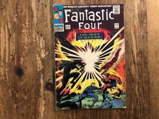 Fantastic Four 53 1st Appearance Of Klaw 2nd App Black Panther 1966 Marvel X