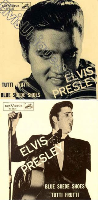Elvis Presley - Blue Suede Shoes Rare Cover