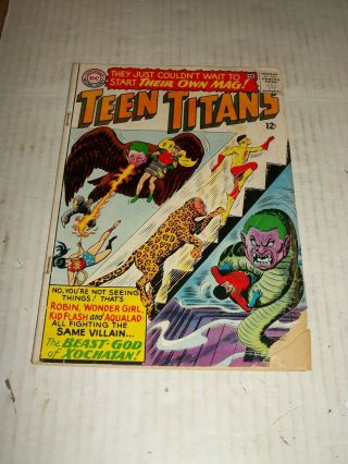 Dc Comics Teen Titans 1 January/february 1966
