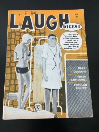 Laugh Digest - 10/63 - Dan Decarlo (2) - Bill Ward - Jack Cole - Humorama - Stan Goldberg