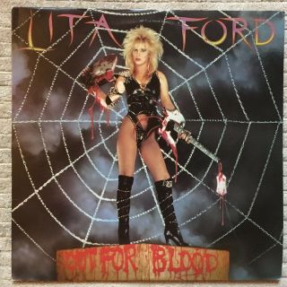 Lita Ford ‎– Out For Blood 422 - 810 331 - 1 M - 1 Us Nm - Lp Runaways