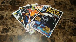 Moon Knight High Strangers 1 - 4 1 2 3 4 Nm - To Vf/nm 9.  2 9.  0 Complete Series