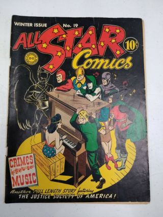 All - Star Comics 19 Golden Age Dc Comics Look At My Other This Week