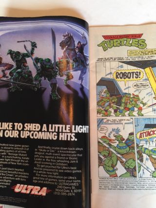 1988 Teenage Mutant Ninja Turtles Adventures 1 2 3 Mini - Series Eastman & Laird 6