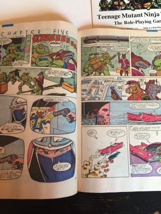 1988 Teenage Mutant Ninja Turtles Adventures 1 2 3 Mini - Series Eastman & Laird 8