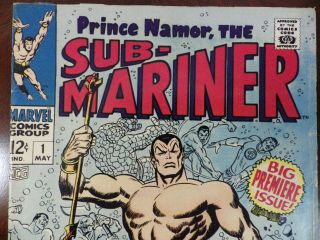Marvel 1968 Submariner Sub - Mariner 1 1 Silver Age Comic