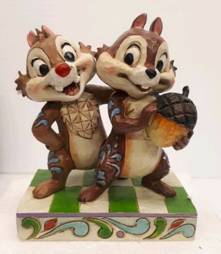 Enesco Jim Shore - Nutty Buddies Disney Showcase Traditions W/ Box 4031475