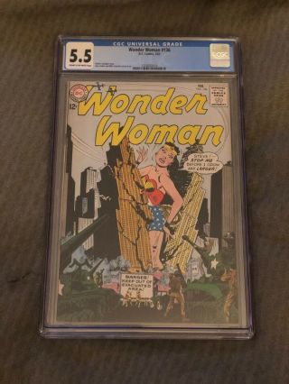 Wonder Woman 136 Cgc 5.  5 Price Only To Go Up In Value - 15 Pricedrop
