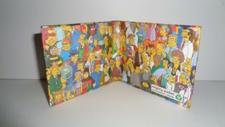 The Simpsons Mighty Wallet Bill Fold Tyvek Paper Wallet Loot Crate Exclusive
