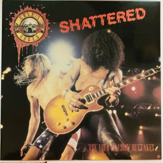 Guns N Roses,  Shattered (use Your Illusion Outtakes),  Vinyl Lp,  Import,