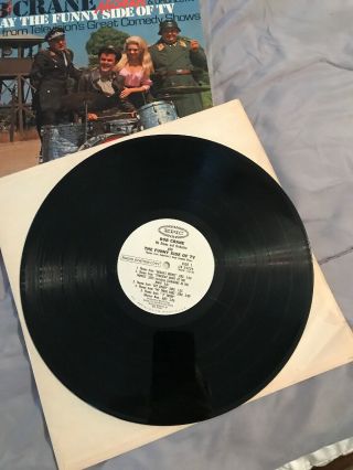 HOGAN ' S HEROES BOB CRANE EPIC LP Record Playing The Funny Side Of TV 3