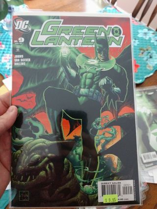 Green Lantern 9 Variant Cover Rare