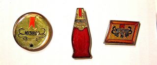 Michelob Vintage Beer Pins From The 80 