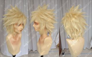 Final Fantasy Vii Cloud Strife Ff7 Anime Cosplay Wig (need Styled),  Wig Cap