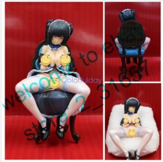 Normal Ver Native Peach Maid Ami Sexy Naked Girl On Chair 1/8 Pvc Figure