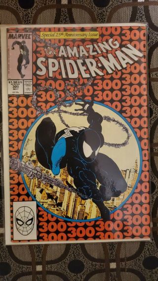 The Spider - Man 300 (may 1988,  Marvel) First Venom