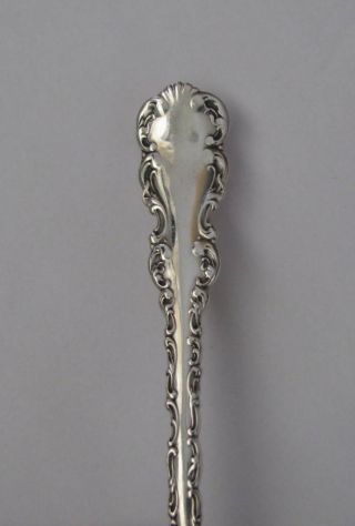 WHITING Sterling Silver LOUIS XV Sardine Serving Fork 5 5/8 