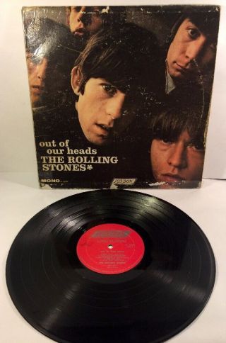 The Rolling Stones - Out Of Our Heads Lp 1965 Mono Ll 3429 London Records