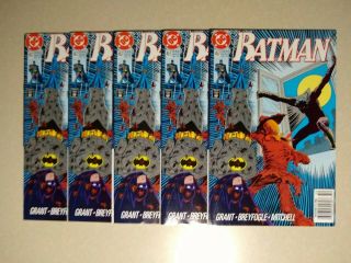 Batman 457 000 Error Variant X5 (5 Copies) 1st App Tim Drake As Robin