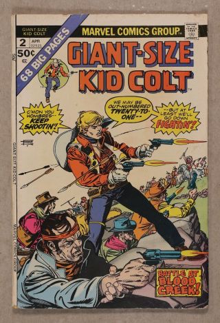Giant Size Kid Colt 2 1975 Vg - 3.  5