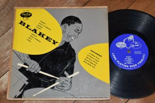 Art Blakey Emarcy 10 " Lp Dg 1st Rare Jazz Joe Gordon Gigi Gryce Walter Bishop