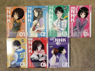 Welcome To The Nhk Vol 1 2 3 4 5 6 7 Tokyopop Manga English