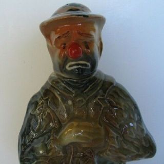 LARGE EMMETT KELLY WORLD FAMOUS WILLIE THECIRCUS CLOWN BEAM DECANTER 2