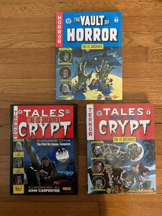 Ec Archives Tales From The Crypt Vol 1,  4 Vault Of Horror Hardcover