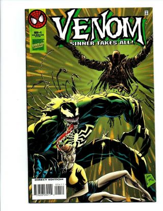 Venom Sinner Takes All 1 2 3 4 & 5 Complete - 1st She - Venom - VF - VF/NM 5