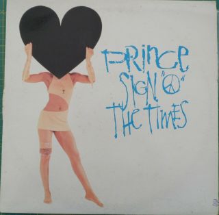 Prince Sign O The Times 1987 Portugal Rare Maxi 12 " Vinyl Record 1591436