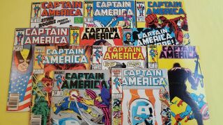 Captain America 309,  323,  326,  328,  331,  332,  335,  336,  337,  339,  341 More@store