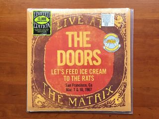 The Doors - Rsd - Limited Edition - Numbered Lp - Live At The Matrix,  Pt.  2