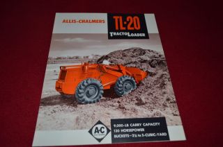 Allis Chalmers Tl - 20 Tractor Loader Dealer 
