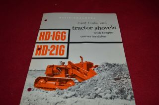 Allis Chalmers Hd - 16g Hd - 21g Crawler Tractor Loader Dealer 