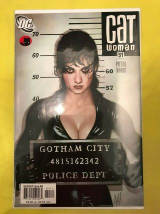 Catwoman (vol 3) 51 2006 Adam Hughes Cover,  Lost Numbers Dc Comics