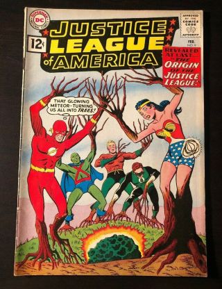 Justice League Of America 9 Dc Comics Flash Green Lantern Batman Superman