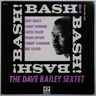 Dave Bailey Sextet Bash On Jazzline - Japan Mono Lp