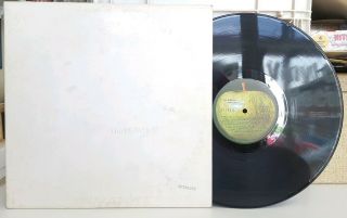 The Beatles - White Album Apple Swbo - 101 2×lp Vg,  Rock Numbered Inserts G/fold
