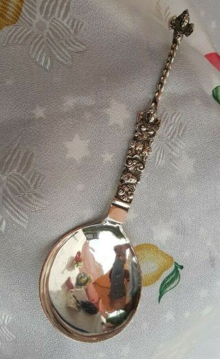 Solid Silver Norwegian Spoon: And Fabulous Item