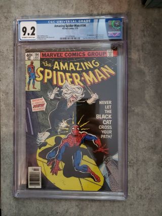 Spider - Man 194 Cgc 9.  2 First Appearance Of The Black Cat Hot